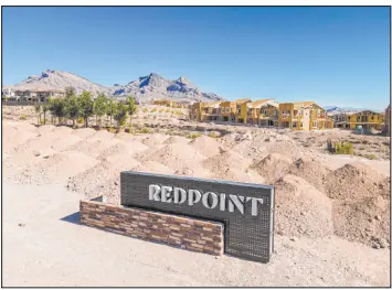  ?? Summerlin ?? The northwest area of the Las Vegas Valley has seen a lot of builder activity from the northern end of Summerlin and its newest communitie­s of Redpoint Village, Redpoint Square, Kestrel and Kestrel Commons.