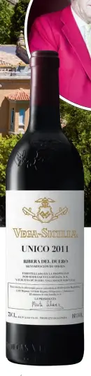  ??  ?? Vega Sicilias Único gehört seit unzähligen Jahren zu den wichtigste­n Weinen der Welt. Zuvor reift
er für zehn Jahre in Fass und Flasche.