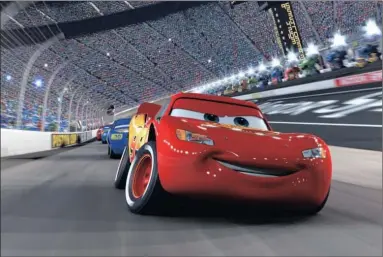  ??  ?? RACE IS ON: Cars 3 is visually superb but serves mainly as a tribute to the late Paul Newman, whose absence reminds us why Lightning can never truly strike twice.