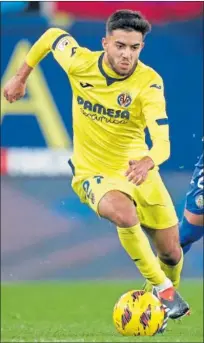  ?? ?? Ilias Akhomach, con el Villarreal.