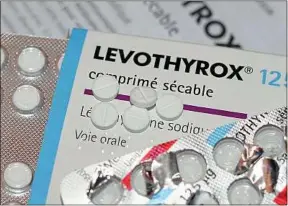 ??  ?? La nouvelle formule du Levothyrox ne convient pas à tous les malades.