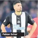  ??  ?? Fabian Schar