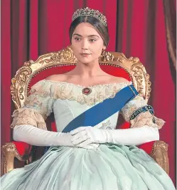  ?? Picture: ITV. ?? Jenna Coleman as the eponymous character in ITV series Victoria.