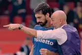  ?? NEWPRESS ?? In viola Pioli con Davide Astori nel 2017