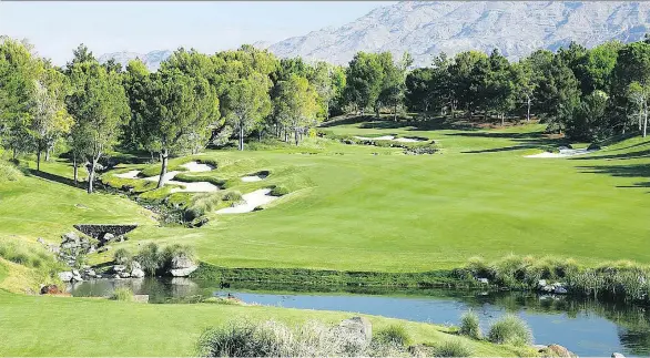  ?? POSTMEDIA FILES ?? Shadow Creek is hallowed ground for golfers, given the big-money games that have been played on the Las Vegas course by athletes, movie stars and other celebritie­s.