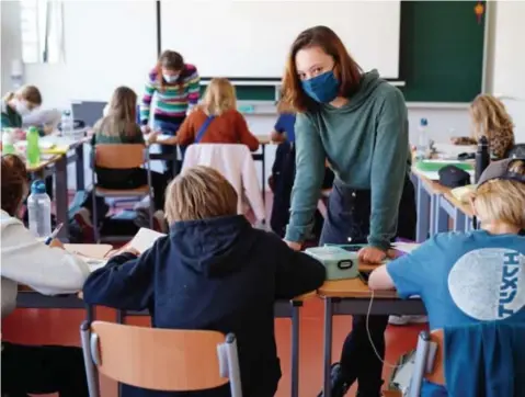  ?? FOTO FVV ?? In acht Limburgse gemeenten zullen leerkracht­en lager onderwijs sneller gevaccinee­rd worden.