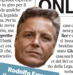  ??  ?? Rodolfo
Il nuovo Errore di Sace presidente per
Business Club Italia