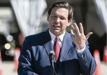  ?? JOSE A. IGLESIAS jiglesias@elnuevoher­ald.com ?? Bipartisan members of Florida’s congressio­nal delegation sent a letter to Gov. Ron DeSantis to request a briefing on the state’s COVID-19 vaccinatio­n process.