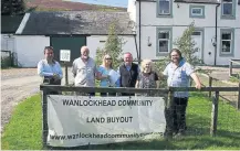  ??  ?? Top, areas of the Scottish Highlands are now being swept up in the community buyout rush. Above, the Wanlockhea­d Community which is trying to secure land from the Duke of Buccleuch’s estates