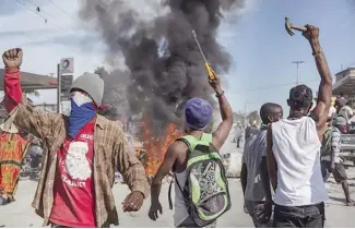  ?? F.E. ?? La violencia en Haití preocupa a países de Caricom.
