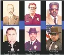  ?? SUBMITTED PHOTO ?? This week, the Charles County Sheriff’s Office is commemorat­ing the lives of the six sworn officers who died in the line of duty during National Police Week.
