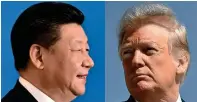  ?? AFP ?? Tensions have ratcheted up between Xi and Trump as they trade barbs over the origin of the pandemic — which first appeared in late 2019 in the Chinese city of Wuhan. —