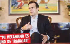  ??  ?? El gobernador Ricardo Rosselló urgió al diálogo entre los líderes de los diversos grupos que se manifestar­án hoy y el secretario de Seguridad Pública, Héctor Pesquera, para evitar incidentes.