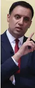  ?? ?? Anas Sarwar’s U-turn on gender recognitio­n reform was criticised by the Scottish Greens