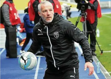  ?? Foto: Peter Poser ?? Mark Zimmermann weiß, was seine Mannschaft im Vogtland erwartet.