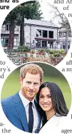  ??  ?? MANSION Harry & Meg and their £11.4m home