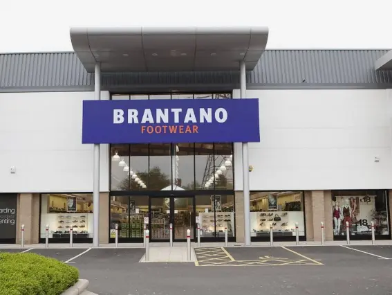  ??  ?? Brantano currently operates 73 stores and 64 concession­s across the UK and employs 1,086 staff