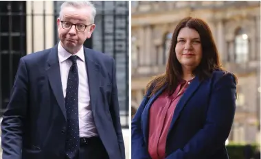  ?? ?? Susan Aitken told Michael Gove in a letter that Glasgow should have received a far bigger share of the funding pot