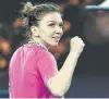 ?? William West / AFP/Getty Images ?? Simona Halep maintained the No.1 ranking despite not winning a match since August until Tuesday’s first-round win.