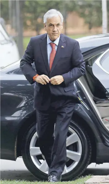  ??  ?? ► El ex Presidente Sebastián Piñera.
