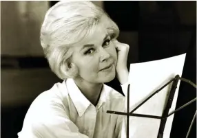  ?? SONY MUSIC ARCHIVES ?? Doris Day was blessed with one of those voices that is instantly identifiab­le. The iconic star died on May 13.