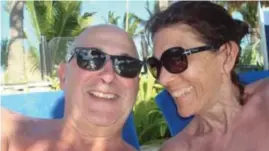  ??  ?? Slachtoffe­rs Javier Izquierdo-Diez (61) en María Dolores Villarreal Lain (61). Het echtpaar uit Spanje laat een dochter achter.