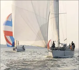  ?? SUBMITTED PHOTO ?? Onlookers will see numerous sailboats traveling down the Potomac River and approachin­g St. Mary’s College of Maryland in St. Mary’s City on early Saturday morning as they compete in the 2017 edition of the Governor’s Cup Yacht Race from three different starting points along the Chesapeake Bay.