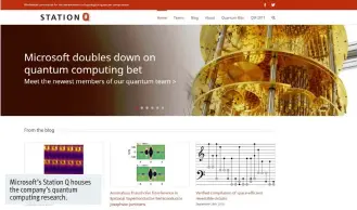  ??  ?? Microsoft’s Station Q houses the company’s quantum computing research.