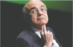  ?? Chris Yo ung / reuters files ?? “When there has been a major downturn that has resulted in dislocatio­n, TD has taken advantage of it,”
says TD chief executive Bharat Masrani.