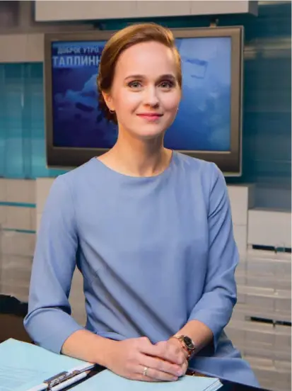  ?? Фото: Инна Мельникова. ?? РабОТа КИПИТ: сегодня Екатерина Плехова задействов­ана в трех передачах на телеканале ПБК.