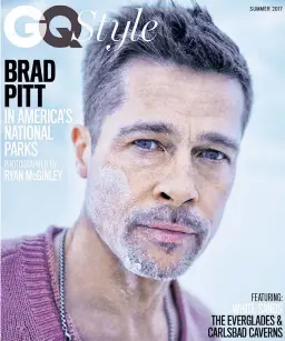  ??  ?? Brad Pitt and a number of other male stars have seen better days.