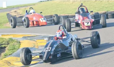  ??  ?? ● The British Racing & Sports Car Club makes its final visit of the year to Anglesey Circuit next weekend. Pictured, Formula Fords. Picture: Neil Lambert