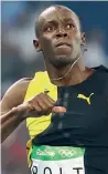  ??  ?? Usain Bolt