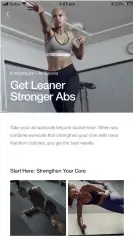  ??  ?? LEFT: The app offers curated collection­s of workouts with a particular goal in mind.
RIGHT: See an overview of your performanc­e on the Activity tab.
FAR RIGHT: Stream workouts to your TV using an Apple TV or Google Chromecast.