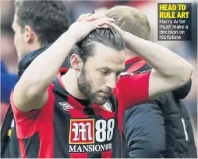  ??  ?? HEAD TO RULE ART Harry Arter must make a decision on his future