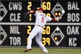  ?? DERIK HAMILTON — ASSOCIATED PRESS ?? Philadelph­ia Phillies right fielder Michael Saunders in action during a baseball game against the New York Mets, Wednesday, April 12, 2017, in Philadelph­ia.