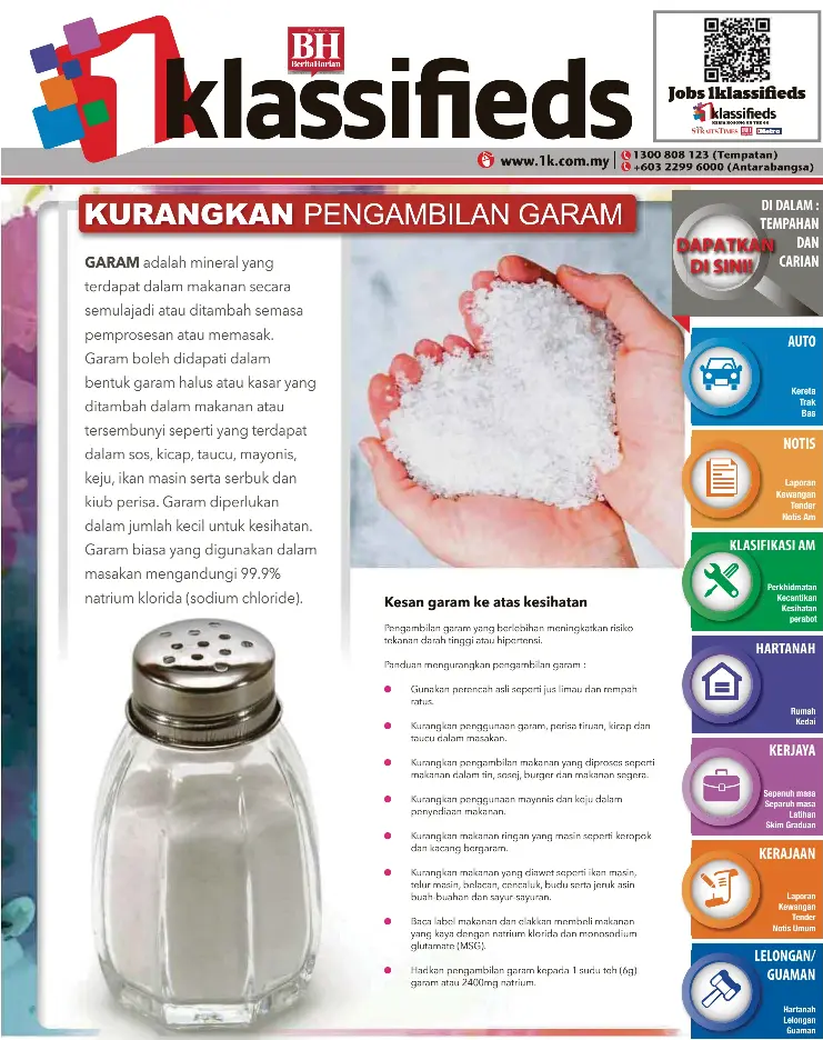 Kurangkan Pengambilan Garam Pressreader