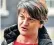  ??  ?? Arlene Foster is said to be adopting a friendlier tone with the Republic of Ireland