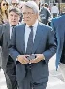  ?? FOTO:EFE ?? Enrique Cerezo, presidente atlético