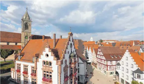 ?? FOTO: PR ?? Die Stadt Pfullendor­f will mit Hilfe einer Gründerini­tiative die Altstadt wiederbele­ben.