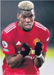  ??  ?? Leading light: Paul Pogba inspired Manchester United’s win over Fulham on Wednesday