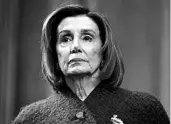  ?? J. SCOTT APPLEWHITE/AP ?? Speaker Nancy Pelosi said the message the Medicare bill sends “is going to be too hot to handle” for the GOP.