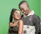  ?? INSTAGRAM/ NOMVELO MAKHANYA ?? INSTA OFFICIAL: Nomvelo Makhanya and Mathews Rantsoma tell us about their on-screen romance on 'Scandal!' Picture: