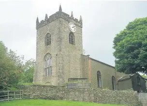  ??  ?? ●●Mellor church is medieval, but sits on the site of a hilltop Iron Age camp