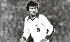  ?? Foto: Witters ?? Jupp Heynckes im Trikot von Mönchengla­dbach: Der später erfolgreic­he Trainer teilte sich in der Saison 1973/74 mit Gerd Müller die Torjägerka­none.
