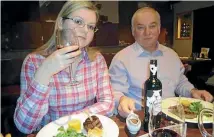  ??  ?? Sergei Skripal and his daughter Yulia were poisoned by a nerve agent in Britain.