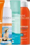  ??  ?? AL AIRE LIBRE. SUN SENSITIVE, DE LANCASTER (35,80 €); BEACH &amp; SPORT, DE BELLA AURORA (22,50 €, EN FARM); HYDROLOTIO­N, DE ISDIN (22, 50 €, EN FARM.) Y EXPRESS, DE ANNE MÖLLER (26,70 €).