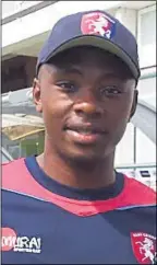  ?? Picture: Kent Cricket ?? Kent overseas signing Kagiso Rabada