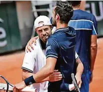  ?? GEPA PICTURES ?? Oliver Marach (links) jubelt mit Mate Pavic über den Einzug in sein drittes GrandSlam-Finale