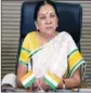  ??  ?? Anandiben Patel